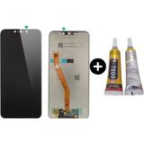 Teknik Evim TE Huawei Mate 20 Lite Uyumlu Lcd Ekran Dokunmatik + B7000