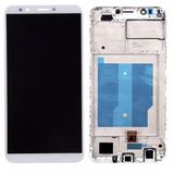 Teknik Evim TE Huawei Y7 2018 Uyumlu Çıtalı OLED Lcd Ekran Dokunmatik Beyaz