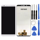 Teknik Evim TE Huawei Y7 2018 Uyumlu Lcd Ekran Dokunmatik Beyaz + Tamir Seti