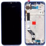 Teknik Evim Xiaomi Redmi Note 7 Uyumlu Çıtalı Lcd Ekran Dokunmatik Mavi