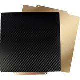 Teknik Filament 3D Pei Kaplı+Carbon Fiber Manyetik Yay Çeliği Tabla 310X310MM