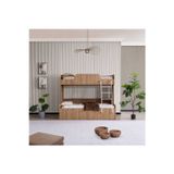 Teknik Genç Odası Compact Cadiz Ranza Üst 90*200-Alt 120*200