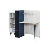 Teknik Genç Odası Point Mavi Çalışma Masası