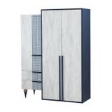 Teknik Genç Odası Point Mavi Dolap