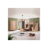 TEKNİK GENÇ ODASI RUSTİK 3LÜ RANZA SET