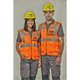 Teknik İsme Özel Baskılı Mühendis Yeleği ve Baret Seti