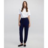 Teknik Kumaş Mix Jogger Pantolon IW6250003162015 - Lacivert - 34