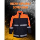 Teknik Mebran Kaplamalı İş Montu - Turuncu - XL