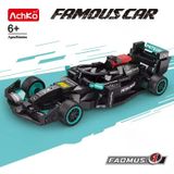 Teknik Mercedes Yarış Arabası F1 Lego Araba Yapı Blok Oyuncak Araba - 237 Parça