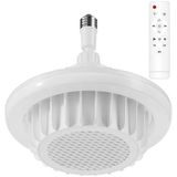 Teknikerelektrik Cata CT-1160 36W Güneş Isıtıcılı Fan LED Ampul 3 Renk Işık Kumandalı - Beyaz - Sarı - Günışığı