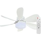 Teknikerelektrik Helios Opto Hs 9320 45W 3 Renk Dimlenebilir LED Aydınlatmalı Tavan Vantilatörü - Beyaz