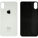 TeknikEvim Apple Uyumlu iPhone X Arka Pil Batarya Kapağı (Cam) (275873428) beyaz