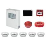 Teknim Tfp-31225Kd Konvansiyonel Sistem Yangın Alarm Seti 5 Li Kablo Dahil