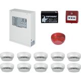 TEKNİM YANGIN ALARM SİSTEMİ SETİ 10 LU