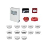 TEKNİM YANGIN ALARM SİSTEMİ SETİ 13 LÜ KABLO DAHİL
