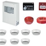 TEKNİM YANGIN ALARM SİSTEMİ SETİ 7 Lİ KABLO DAHİL