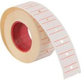 Tekno 12 mmx21 mm Beyaz Moteks 800 Adet Etiket