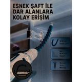 tekno 12 Parça Esnek Bits Uç Seti 300 mm Esnek Şaftlı Tornavida Uç Seti 2026