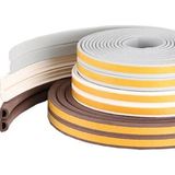 TEKNO 2'li Kauçuk Kapı ve Pencere İzolasyon Bandı - Fitili 5m X2 (10 m) - Beyaz
