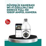 tekno 360° Panoramik Görüntüleme Sunan Ampul Tipi Güvenlik Kamerası 2026