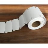 TEKNO 38 mm * 80 mm Çentikli, 500'LI Sarım Beyaz Raf Etiketi 10 Rulo