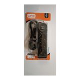 Tekno Akım Korumalı Anahtarlı Kablolu Üçlü Grup Priz Siyah 1.5 Metre 3500W