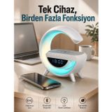 tekno Android Uyumlu Akıllı Bluetooth Hoparlör Kablosuz Şarj Cihazı Standı 2026