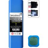 Tekno Bravo (360 S9 Uyumlu) 5200MAH 74,88WH Robot Süpürge Yedek Bataryası