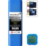 Tekno Bravo (Arçelik Rs 9034 Uyumlu) 5200MAH 74,88WH Robot Süpürge Yedek Bataryası