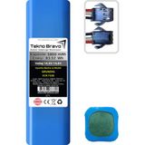 Tekno Bravo (Grundig Vcr 7330 Uyumlu) 5800MAH 83,52WH Robot Süpürge Yedek Bataryası