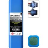 Tekno Bravo (Roidmi Eve Plus Uyumlu) 5800MAH 83,52WH Robot Süpürge Yedek Bataryası