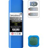 Tekno Bravo (Viomi V3 Max Uyumlu) 5800MAH 83,52WH Robot Süpürge Yedek Bataryası