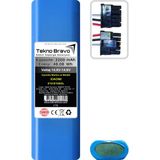 Tekno Bravo (Xiaomi S10 B106GL Uyumlu) 3200MAH 46,08WH Robot Süpürge Yedek Bataryası