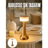 tekno Dekoratif Masa Lambası Dokunmatik Renk Değiştirebilen Gece Lambası Yeni Nesil 2026