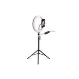 TEKNO DÜNYAM Ring Light Led Işık 10 Inch 26 Cm Youtube, Tiktok, Kuaför Işığı Parlaklık Ayarlı + 210 Cm Tripot