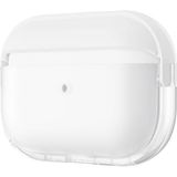 Tekno Grup Airpods Pro 2 Uyumlu Airbag 36 Darbelere Karşı Dayanıklı Kılıf-Şeffaf-Beyaz - Şeffaf - Beyaz