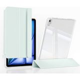 Tekno Grup Apple iPad Air 11 2025 M3 Kılıf Magnetik Ayrılabilen Airbagli Sliding Tablet Kılıfı - Açık Yeşil
