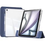 Tekno Grup Apple iPad Air 13 2025 M3 Kılıf Magnetik Ayrılabilen Airbagli Sliding Tablet Kılıfı - Lacivert