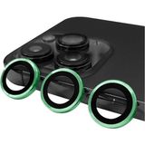 Tekno Grup Apple iPhone 14 Pro Uyumlu Cl-07 Kamera Lens Koruyucu-Açık Yeşil