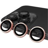 Tekno Grup Apple iPhone 14 Pro Uyumlu Cl-07 Kamera Lens Koruyucu-Rose Gold