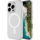 Tekno Grup Apple iPhone 16 Pro Kılıf Kamera Korumalı Magsafe Sert Mika Pc Porto Kapak-Şeffaf + Tam Kaplayan Anti Statik Esd Cam Ekran Koruyucu - İphone 16 Pro