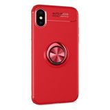 Tekno Grup Apple Iphone XR Ultra Korumalı Yüzüklü Manyetik Ravel Kırmızı Cam Ekran Koruyucu