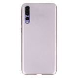Tekno Grup Huawei P20 Pro Mat Premium Silikon Kılıf - Rose + Cam Ekran Koruyucu