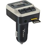 Tekno Grup Lucatch LF-153 Araç Fm Transmitter 45W Typ-C Hızlı Şarjlı Çakmaklık Girişli USB + Micro Sd Kart Çalar Bluetooth Baglantılı Müzik ve Telefon Görüşmesi