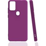 Tekno Grup Reeder P13 Blue Max Pro 2021 (128GB / 6gb) Kılıf Mat Esnek Biye Silikon Kılıf Mor