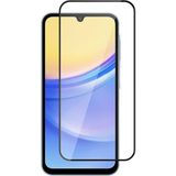 Tekno Grup Samsung Galaxy A15 Tam Kaplayan Temperli Cam Ekran Koruyucu - Şeffaf