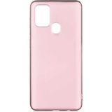 Tekno Grup Samsung Galaxy A21S Mat Premium Rose Silikon Cep Telefonu Kılıf
