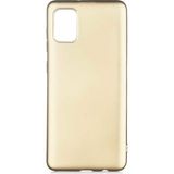 Tekno Grup Samsung Galaxy A31 Mat Premium Gold Silikon Cep Telefonu Kılıf