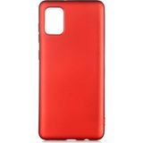 Tekno Grup Samsung Galaxy A31 Mat Premium Kırmızı Silikon Cep Telefonu Kılıf