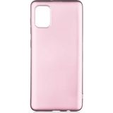 Tekno Grup Samsung Galaxy A31 Mat Premium Rose Silikon Cep Telefonu Kılıf